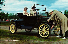 Postcard 1914 Ford Roadster, 