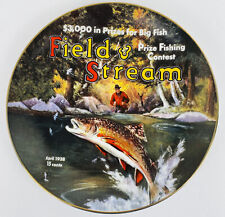 Field & Stream Cover Decorative Plate Hadley Collection 388A Fishing Contest  picture
