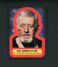 Alec Guiness as Ben 1977 Topps Star Wars Sticker #13 NM-MT picture