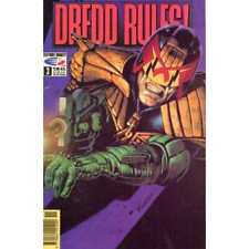 Dredd Rules #3 in Near Mint condition. Fleetway comics [y/ picture