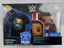 Funko Pop WWE Roman Reigns #111 Walmart Exclusive + XL Tee-Shirt  NEW SEALED picture