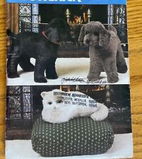 Vogue Butterick 8342 Cat Dog Stuffed Animals Sewing Pattern  CUT picture