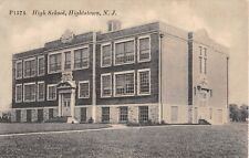 c.1910 High School Hightstown NJ post card picture