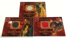 Inkworks The Scorpion King Movie Trading Card Lot Of 3 Costume Card PW2+P3+P4 picture