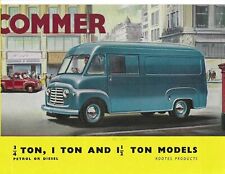 Circa 1965 Commer 3/4 Ton, 1 Ton & 1 1/2 Ton Models Original Sales Catalog picture