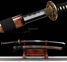 Kobuse Japanese Samurai Katana Hadori Polishing Sword Full Rayskin Saya 60HRC picture