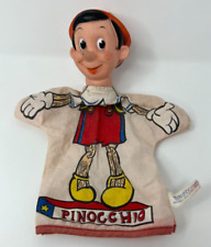 Vintage 1950's GUND Walt Disney Productions Pinocchio Hand Puppet picture