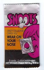 MINT CONTINENTAL CANDY SNOOTS UNOPENED PACK OF CARDS picture