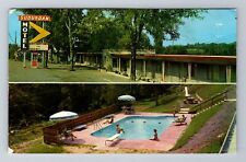 Shelbyville TN-Tennessee, Suburban Motel Advertising, Antique, Vintage Postcard picture