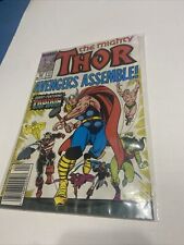 The Mighty Thor #390 Marvel Comics April 1988 Captain America Lifts Mjollnir picture