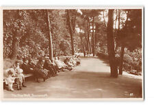 Bournemouth Dorset England Vintage RPPC Real Photo The Pine Walk picture