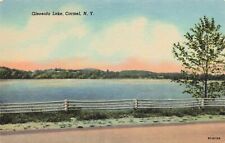 Gleneida Lake, Carmel, New York  Putname County Vintage PC picture