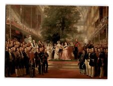 The Opening of the Great Exhibition by Queen Victoria 1st May 1851 Postcard picture