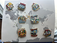 ADVENTURES by DISNEY full set of 8 metal pins - Western Europe picture