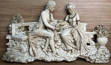 Universal Statuary Chicago Vintage 1971 French Victorian 31” Wall Sculpture Art picture