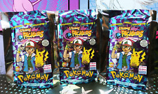 Pokemon 1999 Salo Nintendo Stickers Pickers - 3 packs brand new sealed US seller picture