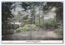 c1910's View Of Guild Park Ocean Park Maine ME Posted Antique Postcard picture