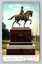Harrisburg PA-Pennsylvania Monument Of General John Fred Vintage c1907 Postcard picture