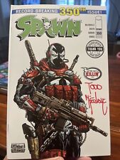 Spawn #350 Exclusive Retailer Thank You Variant Signed Todd McFarlane High Grade picture