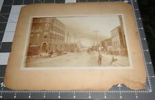 1880s DUBUQUE Iowa IA Downtown FIRE DISASTER Antique Orig 8x10 Albumen PHOTO #3 picture