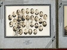1936 High School Group Photo-Names-Autographs-Ypsilanti MI Photographer picture