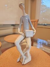 Nao By Lladro Accordion Player, Excellent Condition picture
