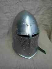 Custom SCA HNB Steel Medieval Combat Bascinet Sugar Loaf Helmet PG41 picture