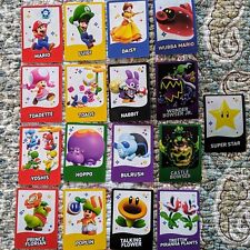 Nintendo Super Mario Bros. Wonder Trading Cards Lot 17 Collectibles Cards  picture
