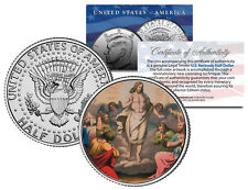 JESUS CHRIST * RESURRECTION * JFK Kennedy Half Dollar U.S. Colorized Coin picture