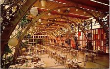 Clearwater Florida Kapot Tree Inn Dining Room Chrome Cancel WOB Postcard picture