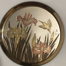 Dynasty Gallery Originals Art Of Chokin Plates 24K gold Trimmed picture