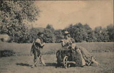 Young people having a time out Postcard Vintage Post Card picture