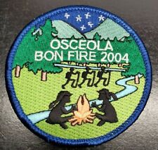 Retired Girl Scouts Osceola Bon Fire 2004 Patch - RARE picture