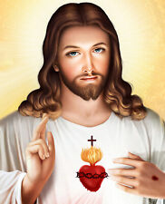 JESUS CHRIST 8X10 PHOTO PICTURE CHRISTIAN ART 6 picture
