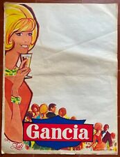 Poster Gancia Appetizer BAR Pub By Georges Potters 19 11/16x25 5/8in 1965 picture