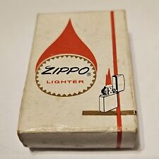 EMPTY BOX ONLY - Vintage Zippo Red & White Box picture