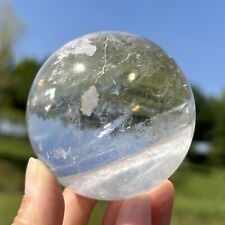 420g Top Natural clear quartz ball quartz crystal sphere healing gem WQ59 picture