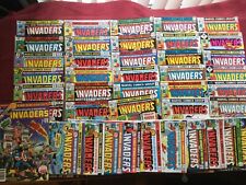 The Invaders 1975vComplete Set 1-41 VF/VF+ Lot Collectors Run Bonus Annual #1 picture