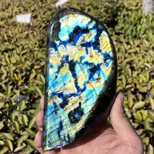 2.92LB  Natural Gorgeous Labradorite Quartz Crystal Stone Specimen Healing picture