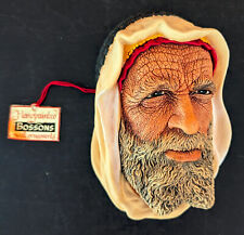 Bossons chalkware head #36 Syrian 1968 vintage collectible made in UK/England picture