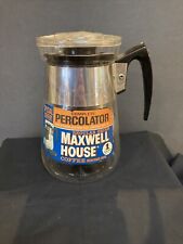 MAXWELL House Coffee Percolator Vintage picture