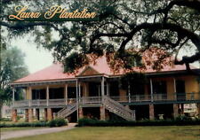 Vacherie Louisiana Laura Plantation mansion built 1805 unused vintage postcard picture