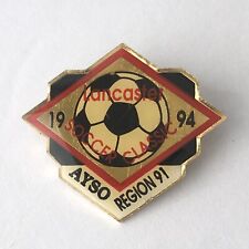 AYSO Youth Soccer Lancaster Classic California Region 91 Lapel Hat Pin 1994 picture