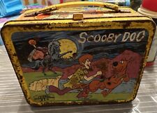 VINTAGE 1973 SCOOBY-DOO LUNCHBOX METAL HANNA BARBERA BY KING SEELEY 1973 picture