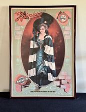 Vintage Rainier Brewing Company 1905 Advertising Calendar Poster  1970’s Reprint picture