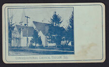 Illinois-IL-Toulon-Congregational Church-Stark County-Antique Postcard picture