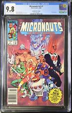 The Micronauts 1 cgc 9.8 CANADIAN Price Variant Marvel 1984 OW WHITE pgs picture