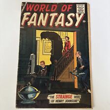 World of Fantasy # 4 | Early Silver Age Atlas / Marvel 1956 | Sci-Fi / Horror VG picture