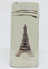 Paris France Engraved Cigarette Lighter  EL6 picture