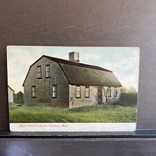Miles Standish House Duxbury MA Massachusetts's UND unp Vintage Antique Postcard picture